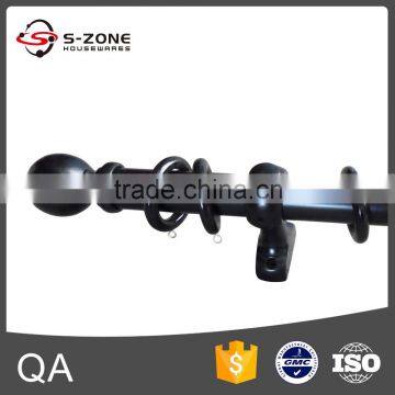 Hot Sale Bay Window Wooden Curtain Pole photo-4