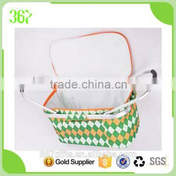 High Quality Basket Cooler Bag Picnic Bag With PEVA photo-3