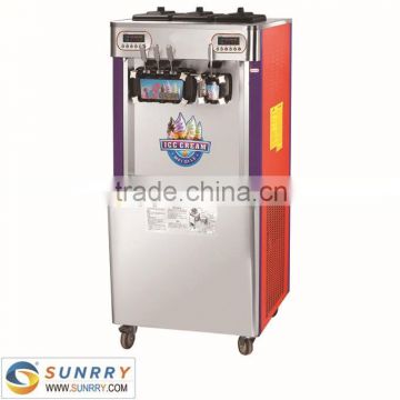 Hot sale ice cream maker machine for soft ice cream making