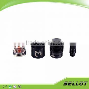 tobeco hottest doge rda clone, black doge atomizer v1/v2 fast delivery