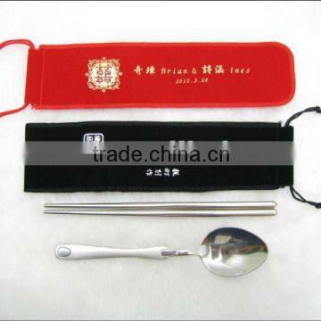velvet tableware pouches