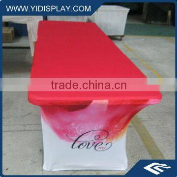 8 feet 300D polyester promotiona gamble table cloth