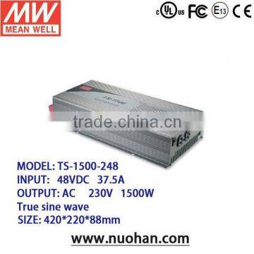 Meanwell 1500W True Sine Wave DC-AC Power inverter ac/inverter for home use/dc to ac inverter sale