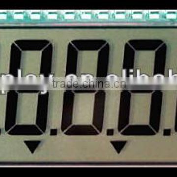 custom segment electronic scale lcd display manufacture