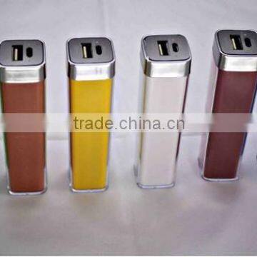 best promotional gift lipstick power bank with 2200mah