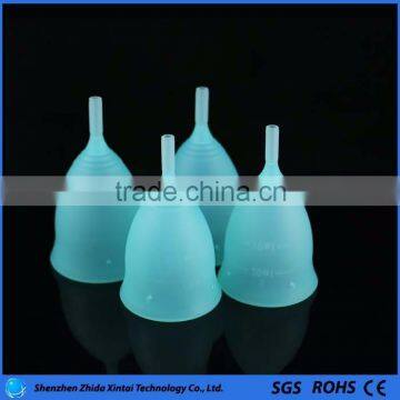 100% FDA Silicone Menstrual Cups Period Cup for Lady Menstruation photo-4