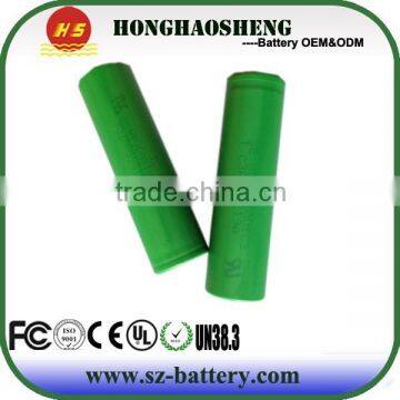 3.7V 2100mah US 18650 vtc4 battery/ rechargeable 30a discharge 18650 lithium battery