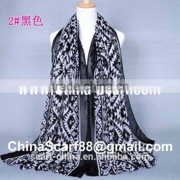 Wholesale viscose voile scarf women