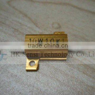 Gold Aluminum Power Resistor 10W10KJ