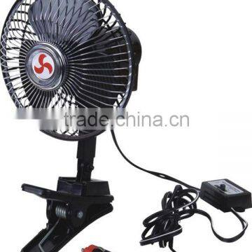 12V oscilating automotive fan ce/rohs