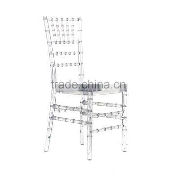 HS-2102 Wholesale Chivari Design Transparent Aluminum Tiffany Wedding Chiavari Chairs photo-3