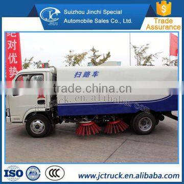 Durable special vehicle Dongfeng Chassis 4X2 road sweeper truck on sale