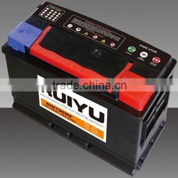 Producing 12V 120AH DIN Standard Lead Acid Car BatteryN70