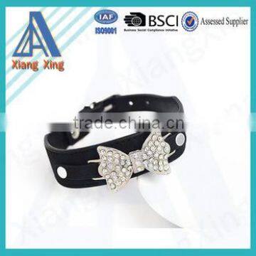 Best selling permium wholesale customized fake diamond dog collar