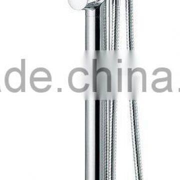 Free Standing Chrome Brass Bathtub Faucet with Hand Shower 16 3802
