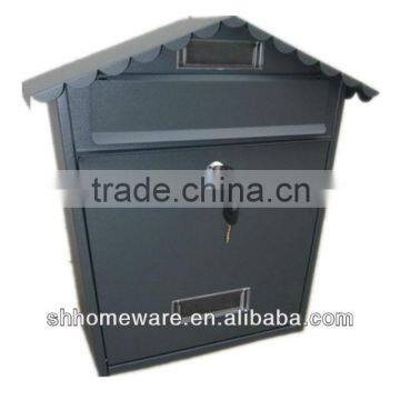 wall mounted sheet metal mailbox
