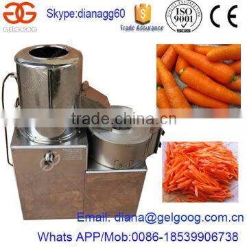 Carrot Cleaning Peeling Cutting Machine