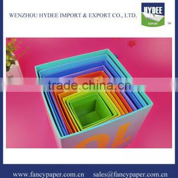 Animal Paper storage box Set/Colorful printed storage box