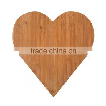 durable cheap heart bamboo cutting board wholesale