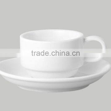 personalized drinkware 100ml,180ml, 290ml cappuccino espresso coffee cup , coffee cup with saucer for hotelware