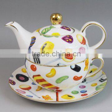 china suppliers drinkware customized tea for one set wholesale, ceramic pot