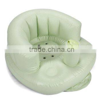 Infant Mother's Portable Safety Inflatable Baby Bath Seat to Toddler Tub photo-2
