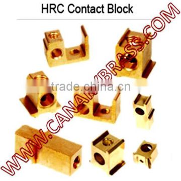 HRC CONTACT BLOCK BRASS