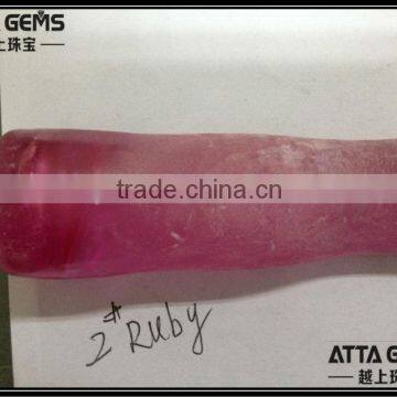 inclusion-free 2# color corundum ruby material