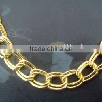 Gold Color Double Metal Chain Link For You Choose