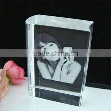 crystal photo frame