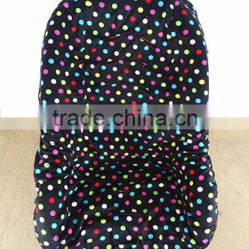 Baby Car Seat Cover Protector Colorful Circle Minky Toddler Car Seat Cover photo-2