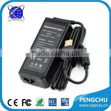 20V 3.25A laptop charger for notebook