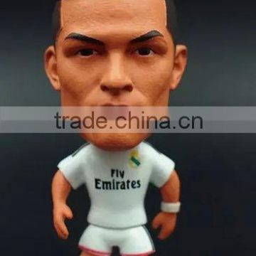 OEM custom making pop 3D football action figures; custom plastic action figures;baseball player action figures toys