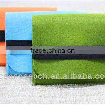 Small felt bag for mobile phone new product 2014 accessories