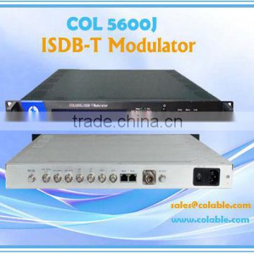 Modulator,RF modulator,IP modulator,Japanese standard, south american standard ISDB-T Modulator COL5600J