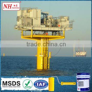 Heavy duty anticorrosive polyurethane resin paint