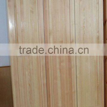 Solid pine wood 3 door wardrobe bedroom furniture