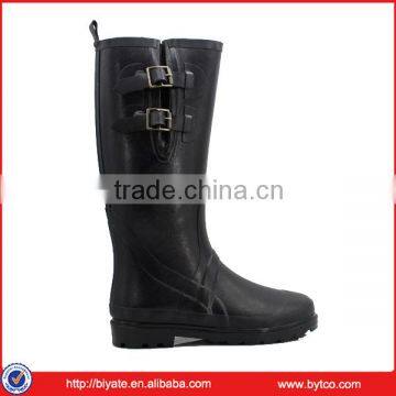 Women's Tall Cute Rubber Rain Boots