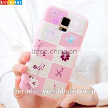 Hot selling soft tpu cell phone case for samsung galaxy s5