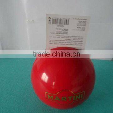 Red Round plastic menu holder