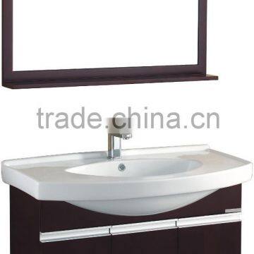 Modern wall hung bathroom vanity cabinet