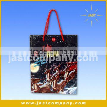 Christmas Music Paper Bag for Gift, Holiday Promotional Paper Bag for Gift