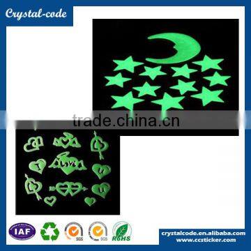 Eco-friendly Customized Size Glow in the Dark Sticker for Wall Decoration photo-3