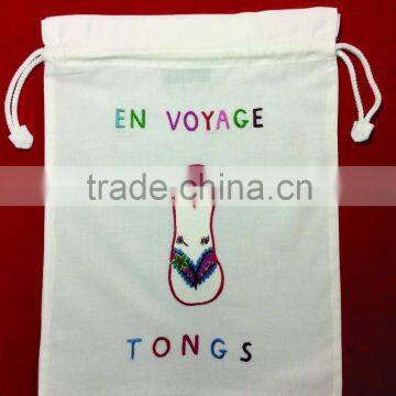 Vietnam 100% cotton fragrant bag with embroidery. no 6