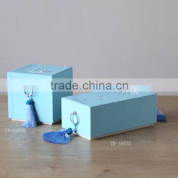 Decorative Fancy Blue Christmas Gift Boxes