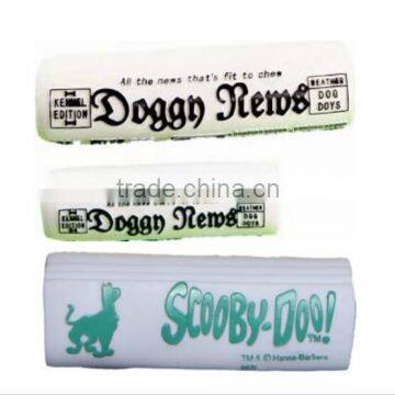 Funny Newspaper Dog Chew Toy With Squeaker