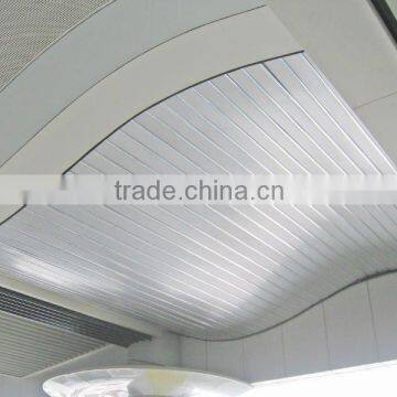 Aluminum strip ceiling panel
