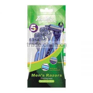 Top Selling Triple Stainless Steel Disposable Male Shaver Razor,Gilette photo-2