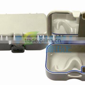 Portable Colored Plastic Denture Box