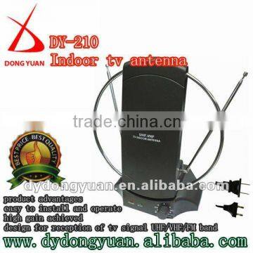 UHF/VHF/FM hiah quality indoor tv antenna